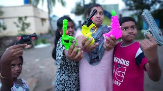 Diwali Special GUNS  தீபாவளிக்கு வித விதமான துப்பாக்கி வந்துடுச்சு MrsAbi 20 [upl. by Aihsenak]