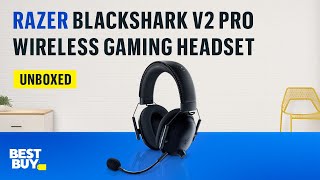 Razer BlackShark V2 Pro Wireless Gaming Headset – from Best Buy [upl. by Morrissey155]