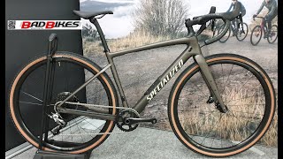 Specialized Diverge Comp Carbon FACT 9r SRAM Rival 1 Future Shock DT Swiss G540 Gravel Bike 2022 [upl. by Aliemaj296]