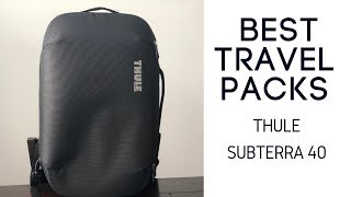 Best Travel Packs Thule Subterra Carry On 40L Review [upl. by Yennep]