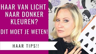 HAAR VAN LICHT NAAR DONKER VERVEN  DIT MOET JE WETEN  Dazzling Beauty [upl. by Mercie]