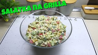 Kolorowa SAŁATKA 🥗 HIT na grilla  PALCE LIZAĆ [upl. by Ateval734]