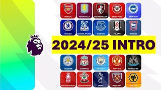 Premier League 202425 Intro [upl. by Ardena533]