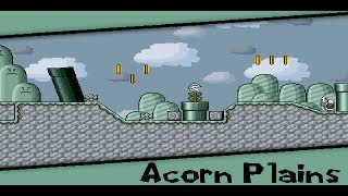 SMBX Custom Level  Acorn Plains [upl. by Jallier]