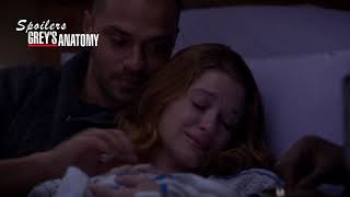 GREYS ANATOMY 11x11 Jackson amp April Nacimiento de Samuel Avery [upl. by Notelrahc]