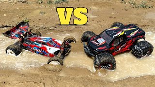 Wltoys 104001 vs XLF X04 RC Car  Remote Control Car  RC Car 4x4 [upl. by Naginnarb]