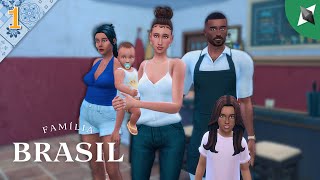 É T1R0 P0RRADA E B0MBA EM FAMÍLIA  FAMÍLIA BRASIL  The Sims 4  EP 1 [upl. by Teuton]