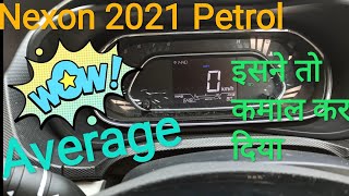 Increase average of New Tata Nexon XZ 2021 Petrol [upl. by Spielman]