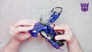 SHOCKWAVE Hasbro Transformers Alternators Mazda RX8 Shock Blast [upl. by Nylla]