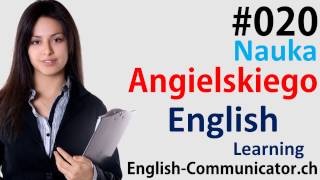 20 Kurs języka angielskiego Słownictwo English Bytom Kościan Ostrów Wielkopolski Świdnica PET [upl. by Catt]