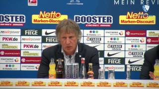 Pressekonferenz nach dem Spiel VfL Bochum 1848  1 FC Kaiserslautern [upl. by Hesoj]