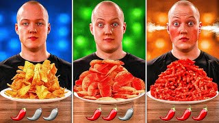 Pikante vs Schärfere vs Schärfste Chips von VANZAI [upl. by Nabal]