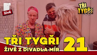 TŘI TYGŘI živě z Divadla Mír 21 [upl. by Mairim976]