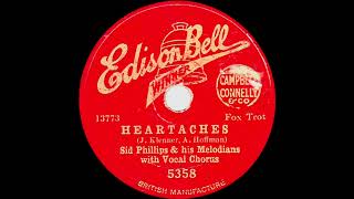 Heartaches  Al Bowlly amp Sid Phillips Orchestra 1931 [upl. by Eldredge334]