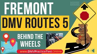 DMV Fremont driving Test Route 5  2024 [upl. by Auqinu139]