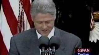 President Clinton publicly thanks Sean Stephenson [upl. by Chor]