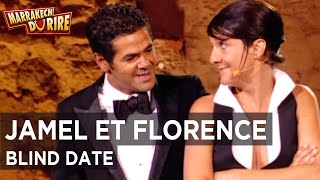 Jamel Debbouze et Florence Foresti  Blind date  Marrakech du Rire 2011 [upl. by Holbrooke]