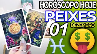 💲 𝐎 𝐃𝐈𝐍𝐇𝐄𝐈𝐑𝐎 𝐕𝐄𝐌 𝐏𝐀𝐑𝐀 𝐕𝐎𝐂𝐄̂ 💲 Peixes ♓ 1 Dezembro 2023  Horoscopo do dia de hoje ♓ Tarot Peixes [upl. by Garwin]