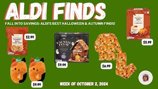 Aldi Finds for week of October 2 2024 Fall into Savings aldi [upl. by Rekoob613]