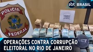 Dois milhões de reais são apreendidos em combate à corrupção eleitoral no RJ  SBT Brasil 041024 [upl. by Eizzo279]