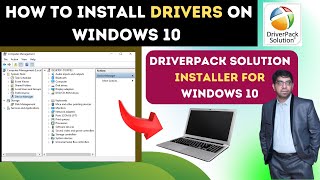 how to install drivers on windows 10  driver pack installer for windows 10  Imran Arif Tech [upl. by Adian564]