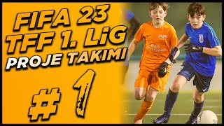 EN ZEVKLİ KARİYER  TFF 1 LİG FIFA 23 KARİYER BÖLÜM 1 SEZON 1 [upl. by Osi]