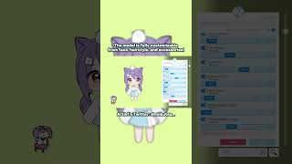 How to be a Cute VTuber for Free  VTuber Tutorials Free VTuber Models shorts vtuber [upl. by Aimahc306]