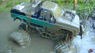 RC ADVENTURES  2 Snapped Driveshafts in 30 Seconds  Tamiya TXT1 Torques in MUD [upl. by Eonak]