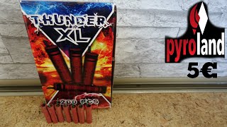 Broekhoff Thunder XL Böller 5€ Pyroland [upl. by Jeffie]