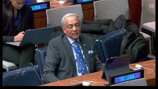 Statement by Ambassador Pieris at 6th Committee cluster 5on crimes against humanity [upl. by Luben314]