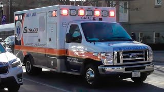 Cataldo EMS Ambulance 1305 Responding in Everett MA [upl. by Cynthla352]