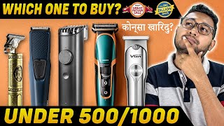 Best Trimmers Under 500 amp 1000 in India 2024 [upl. by Adelaida417]