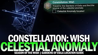 Constellation Wish  Celestial Anomaly Location Guide Gardens of Esila Destiny 2 [upl. by Halilahk]