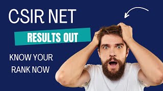 CSIR NET Life science December 2023 cut off results declared  know your CSIR NET rank [upl. by Sucy253]