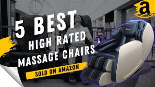 Top 5 Highest Rated Massage Chairs On Amazon  FullBody Massage Chairs  Best Massage Chairs [upl. by Gerk405]