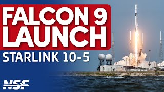 SpaceX Falcon 9 Launches Starlink 105 [upl. by Annam]