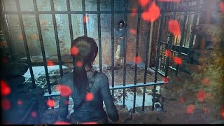 ASMR gaming Escape from Prison  Rise of the Tomb Raider [upl. by Namus]