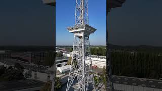 Funkturm radio tower  Berlin 🇩🇪 shorts [upl. by Ylahtan]