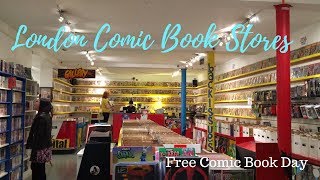 London Comic Book Stores  Free Comic Book Day [upl. by Sylas]