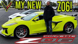 I Bought a NEW 2023 C8 Corvette Z06 Convertible MY DREAM CAR [upl. by Inaffyt]