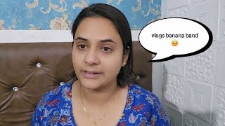 Aaj se vlogs nhi aayege😞 video banana band  snappygirls therott vlog [upl. by Utley983]