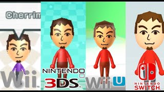 Evolution of Mii ChannelMii Maker in Nintendo Consoles 20062017 [upl. by Leunam]