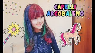 Capelli colorati arcobaleno per Alyssa [upl. by Aohk]