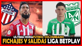 ✅NUEVO VOLANTE ATLETICO NACIONAL PUEDE REGRESAR JORMAN CAMPUZANO  JUNIOR DE BARRANQUILLA TIENE BAJA [upl. by Tomaso651]