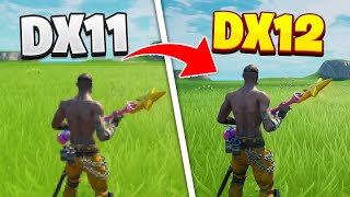 DirectX 11 vs DirectX 12 In Fortnite Chapter 2 Season 4 What DX version is BEST for FPS [upl. by Aldercy]