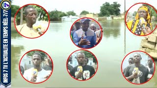 Inondations Touba quartier mame Diarra sous les eaux amoul bén autorités boufi nieuw aye canal la [upl. by Ahsataj972]