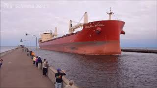 A new ship visiting Duluth this Monday a jumpy tourist as well [upl. by Sharia]