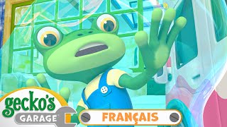 Gecko est gelé  Le Garage de Gecko｜Camions pour enfants [upl. by Jerrine]