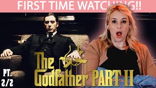 First time watching  The Godfather Part II 1974  Movie Reaction [upl. by Rehpitsirhc650]