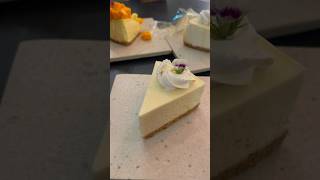 Crossed 5k views  Baked newyork flavoured cheesecake  Cheesecake  food viral [upl. by Ehrenberg]